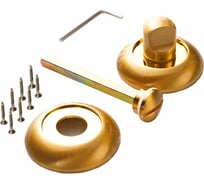 Завертка к ручкам Ренц латунь матовая / латунь блестящая INBK 08 SG/GP