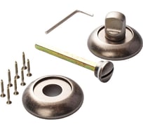 Завертка к ручкам Ренц серебро античное INBK 08 SL