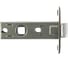 Межкомнатная защелка Ренц овальная планка, бронза античная INL 5-45 oval АВ 5