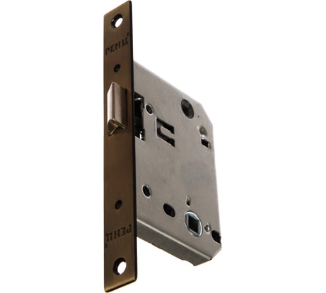 Сантехническая защелка Ренц с корпусом, бронза античная INLB 2070 АВ