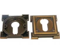 Декоративная накладка Ренц на цилиндр, кофе INET 19 CF