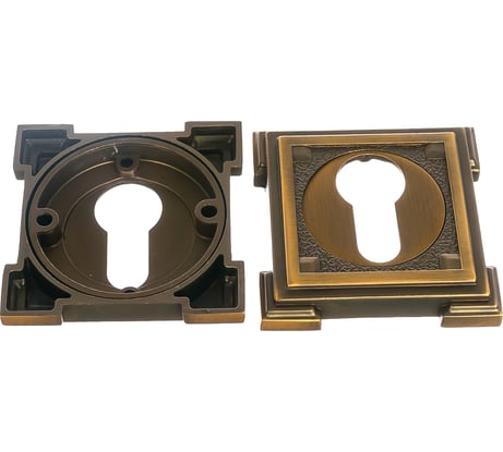 Декоративная накладка Ренц на цилиндр, кофе INET 19 CF