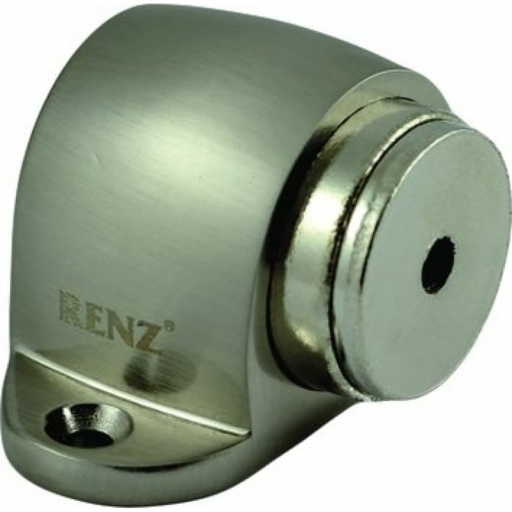 Дверной напольный магнитный ограничитель РЕНЦ никель матовый INDSM 32 .