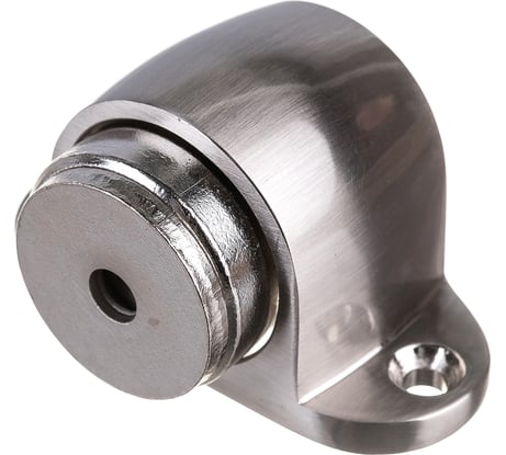 Дверной напольный магнитный ограничитель Ренц никель матовый INDSM 32 SN