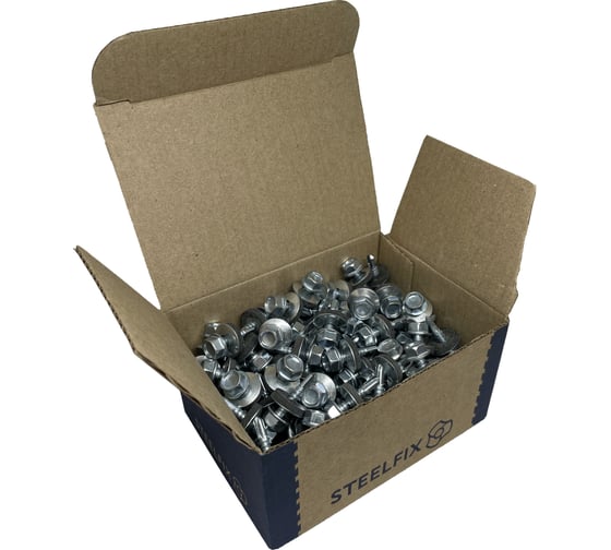 Кровельные саморезы Steelfix 4,8x19 цинк 200 шт CК4819200
