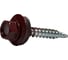 Кровельные саморезы Steelfix 4,8x35 цинк ral3005 винно-красный 100 шт СК4835100В 1