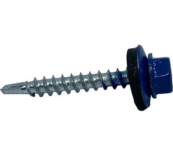 Кровельные саморезы Steelfix 4,8x35 цинк ral5005 синий 100 шт СК4835100С
