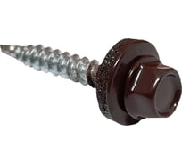 Кровельные саморезы Steelfix 4,8x35 цинк ral8017 шоколадно-коричневый 100 шт СК4835100Ш