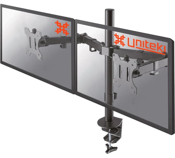 Кронштейн UniTeki FMT72 black для двух мониторов 21972