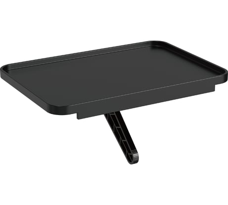 Полка UniTeki DM1812 на телевизор для роутера приставки, кронштейн-полочка black SNM1812B