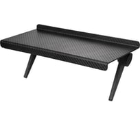 Полка UniTeki DM2611 на телевизор для роутера, приставки, ресивера black 20762