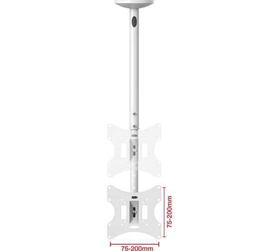 Кронштейн UniTeki LCD2101NW white 22036