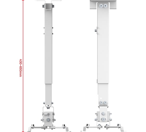 Кронштейн PM2102W white для пректора UNITEKI 21027