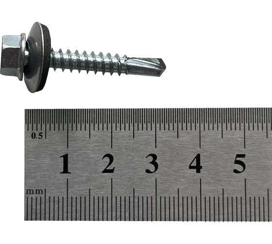 Кровельные саморезы Steelfix 5,5x32 цинк 100 шт СК5532100