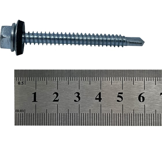 Кровельные саморезы Steelfix 6,3x60 цинк 70 шт СК636070