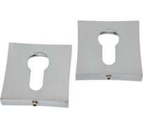 Квадратная накладка к ручке ORO&ORO хром матовый ET 13 SC