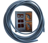 Набор для ремонта москитной сетки коричневый 1,6x0,8м KOMFORT москитные системы НР00018