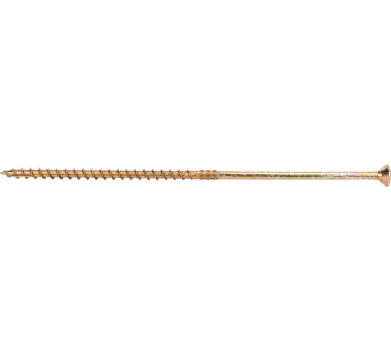 Конструкционный саморез Госкреп потайной, 6,0x140 мм, 100 шт. bullit-бк 14-0015369 1