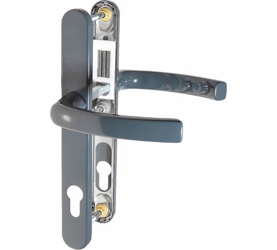 Профильный гарнитур Hoppe 1540/3346 (Liege) PZ92 F7016 антрацит, Schnellstift, А=67-72 мм 65556 1