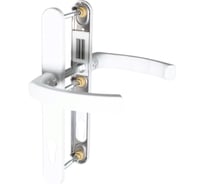 Профильный гарнитур Hoppe 1540/2246 (Liege) PZ92 RAL9016 белый, Schnellstift, 67-72 мм, подпружиненный 65551