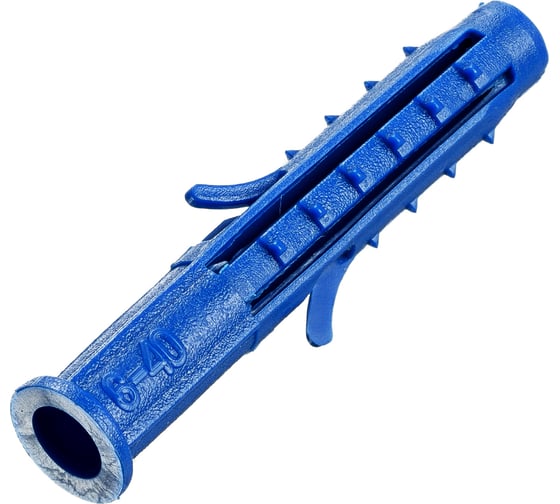 Распорный дюбель Tech-Krep 6х40 шипы+усы 500 шт - пакет 132441