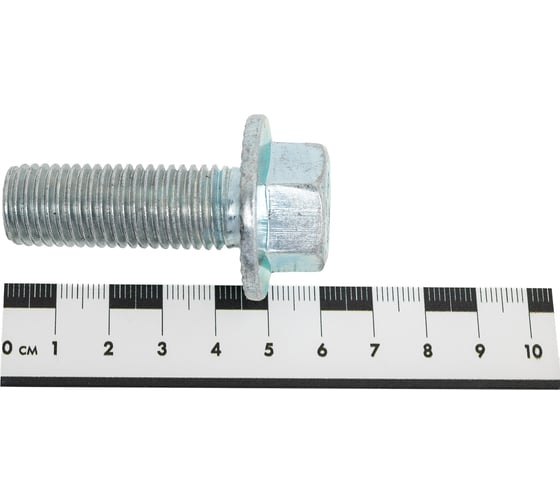 Болт с фланцем ZAMETAL 16x45, 10.9, DIN 6921, цинк, с насечками (уп. 40 шт.) П/Р ZA107854
