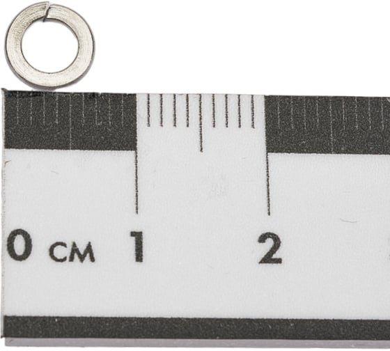 Пружинная шайба гровер Insparion din 127, А2 нерж, М4 (100 шт.) ЕВ-00000126
