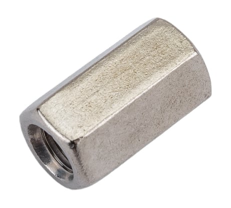 Соединительная/удлиняющая гайка Insparion din 6334, нержавеющая сталь А2, М6 (1 шт.) ЕВ-00000128