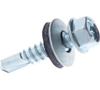 Саморез Мир крепежа 5,5x65 кровельный по металлу цинк (100 шт) Т0000007661