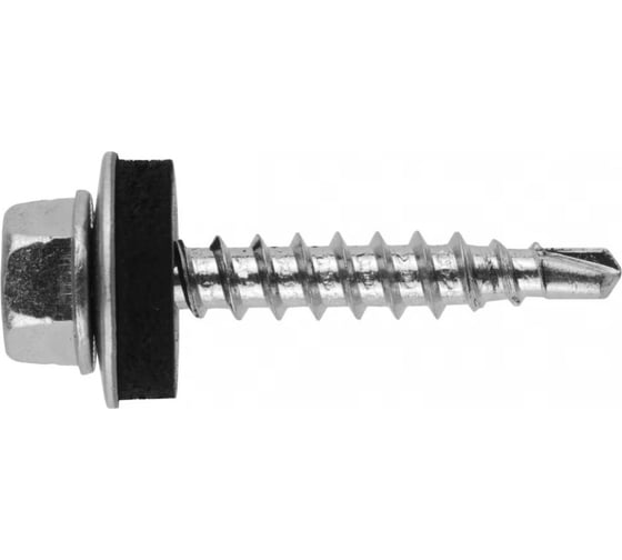 Саморез Мир крепежа 4,8x50 кровельный по дереву цинк (300 шт) Т0000014134 1