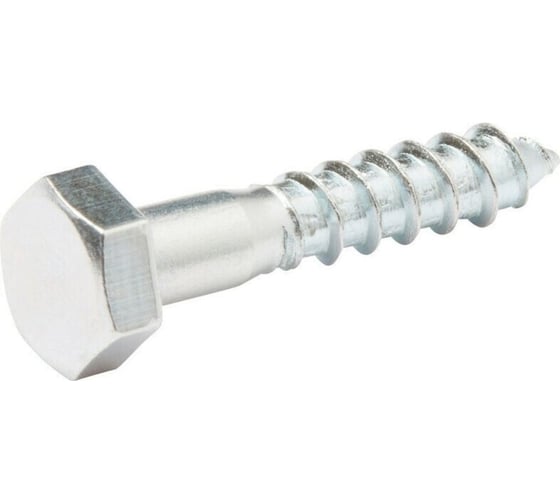 Саморез Мир крепежа DIN 571, 10x80, цинк (50 шт) Т0000007850 1