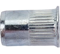 Гайка заклепка Мир крепежа уменьшенный борт М6 (0,5-3) с насечкой (100 шт) УТ000041713