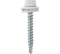 Саморез Мир крепежа 5,5x19 кровельный по металлу RAL 9003 (700 шт) УТ000003873