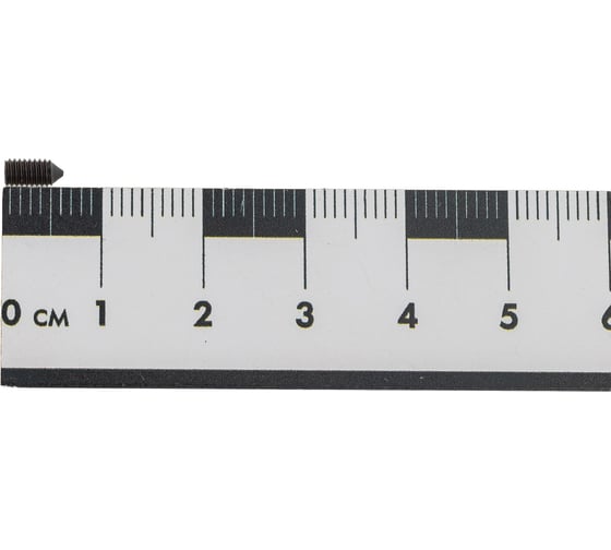 Винт Море-Метизов DIN 914, кл. пр. 12.9, оксид, M3x6 мм, 5 шт. VINT914365M