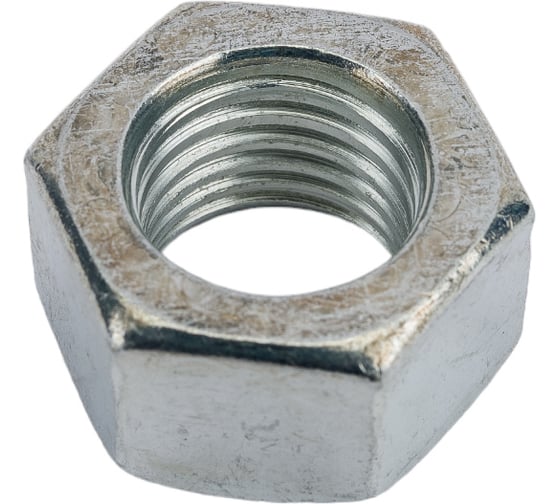 Гайка Море-Метизов DIN 934, кл. пр. 12, цинк, M16, 2 шт. GAYKA934СM162M