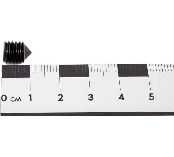 Винт Море-Метизов DIN 914, кл. пр. 12.9, оксид, M8x10 мм, 3600 шт. VINT9148103600M