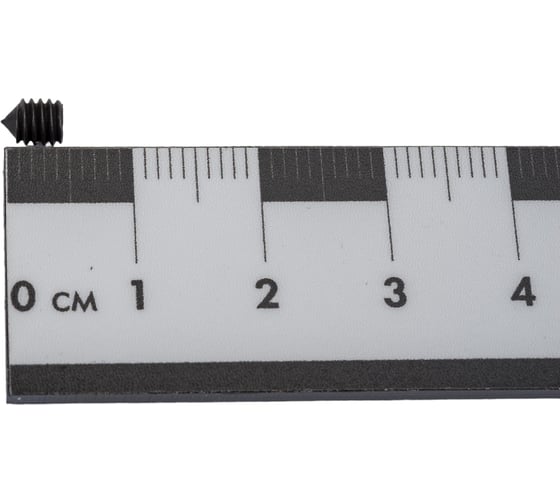 Винт Море-Метизов DIN 914, кл. пр. 12.9, оксид, M4x5 мм, 10 шт. VINT9144510M