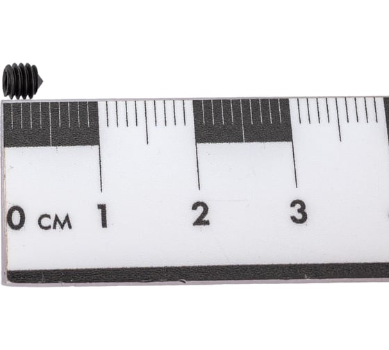 Винт Море-Метизов DIN 914, кл. пр. 12.9, оксид, M4x4 мм, 50 шт. VINT9144450M