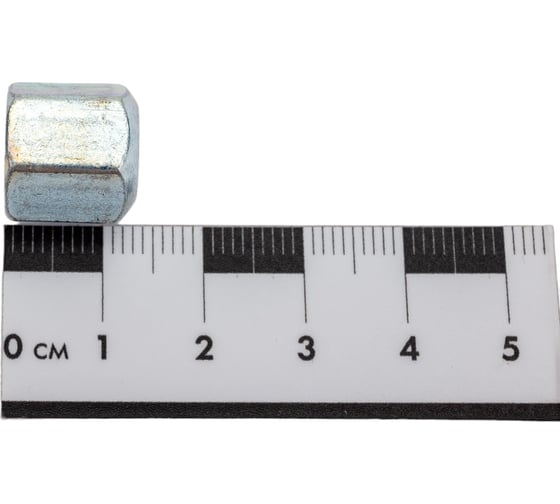 Гайка Море-Метизов DIN 6330 класс прочности 10, М8, цинк, 10 шт. GAYKA6330CM810M