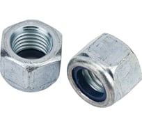 Гайка Море-Метизов DIN 982 класс прочности 8, цинк, М16, 2 шт. GAYKA982CM162M