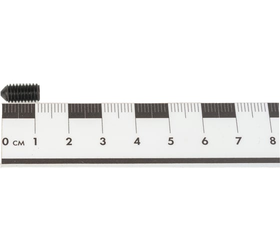 Установочный винт ZAMETAL DIN 914 М6x12 Б/П 45 H (уп. 200 шт) ZA108066