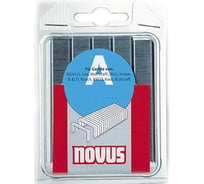 Скобы тонкие 1000 шт. для степлера (0,75х11,3х10 мм; 53/10 V2A) Novus 042-0458
