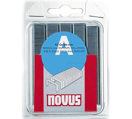 Скобы тонкие 5000 шт. для степлера (0,75х11,3х6 мм; 53/6) Novus 042-0516
