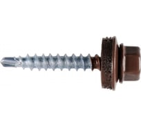 Кровельный саморез TOOLAS 4,8x38(35), (8017 коричневый), 1 кг 00000000090