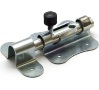 Дверной засов Симеко зщ 062, под навесной замок, цинк, г.Боровичи, l-60 мм Д1102