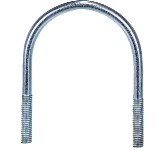 U-образный хомут FORTISFLEX болт оцин. 2 1/2 '' М10 Q78х120х50 мм, 50 шт. 63126