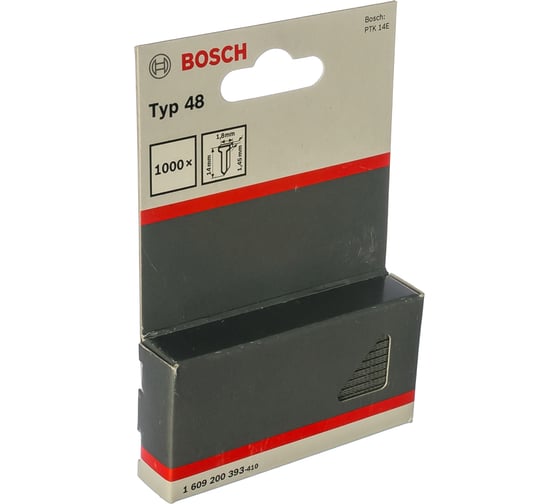Гвозди 1000 шт для степлера (1,45х1,8х14 мм) Bosch 1.609.200.393