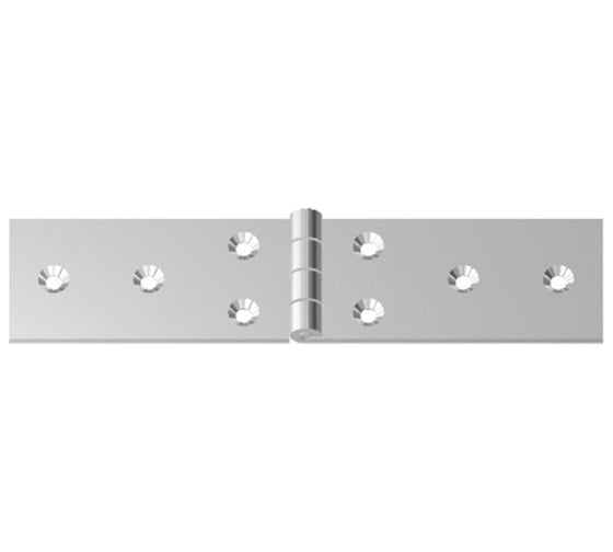 Карточная петля ZKPI упаковка 40 шт PK-200x45 Zn