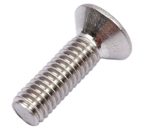 Винт с потайной головкой и внутренним шестигранником Insparion DIN 7991, а2 нержавеющая сталь, М6x20, 2 шт. ЕВ-00000148