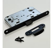 Защелка Rucetti RP1895 BL бесшумная, многофункциональная, цвет - черный 9014488